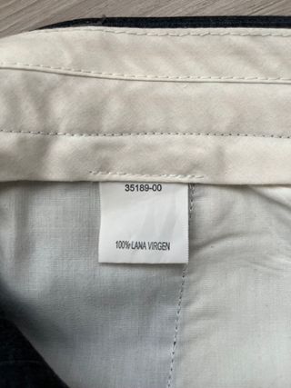 Pantalones grises de vestir