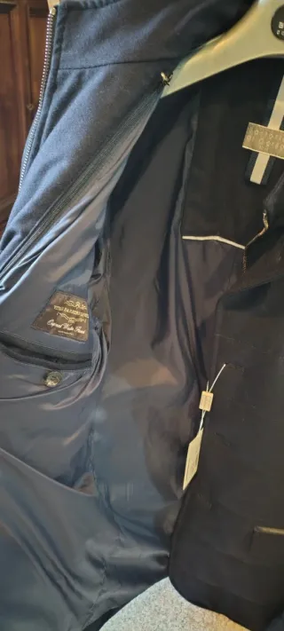 Giacca uomo colore blu