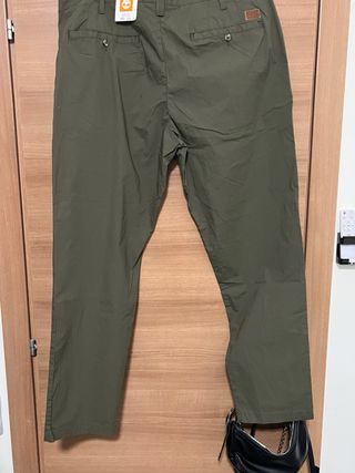 Pantaloni Chino Popeline Timberland Verdi