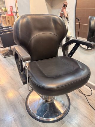 Sillón de peluquería hidráulico