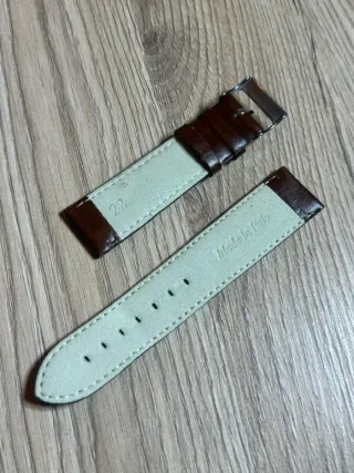 Cinturini Orologio Pelle Marrone