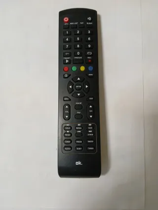 Mando a distancia OK. TV original