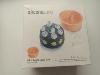 Molde Mini Angel Cake Pan Siliconezone