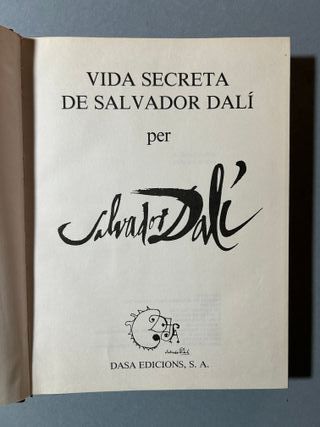 Vida secreta de SALVADOR DALI 1981