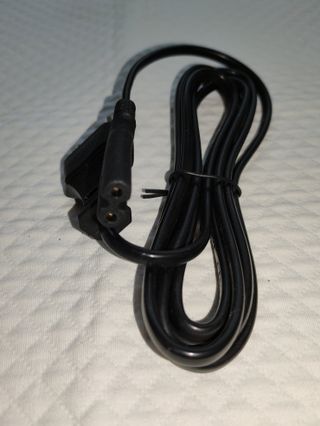 Cables de alimentación negro