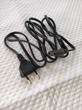 Cables de alimentación negro