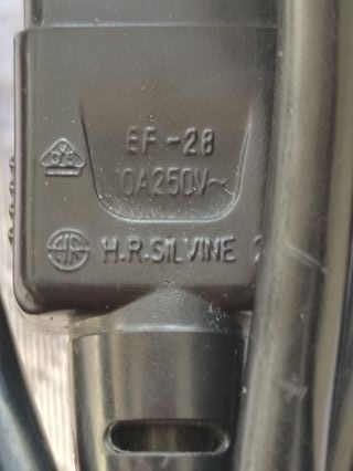 Cables de alimentación negro