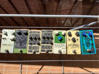Lote pedales guitarra/bajo