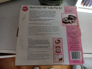 Set Moldes Doble Tarta Corazón Wilton