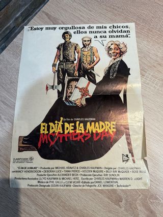 Cartel El Día de la Madre (Mother's Day) 1981