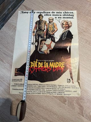 Cartel El Día de la Madre (Mother's Day) 1981