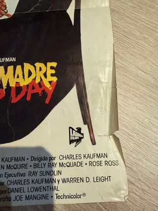Cartel El Día de la Madre (Mother's Day) 1981
