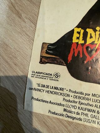 Cartel El Día de la Madre (Mother's Day) 1981