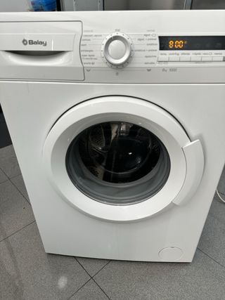 Lavadora Balay 8kg 1000 rpm