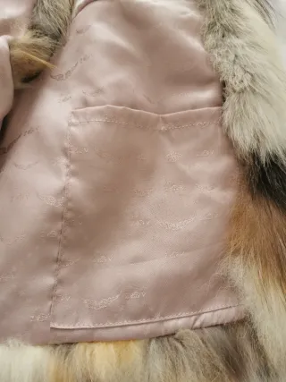 Chaleco Piel Zorro Zadig & Voltaire Multicolor