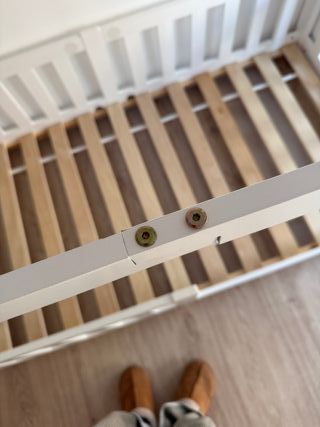 Cama Infantil Casa Blanca con Somier