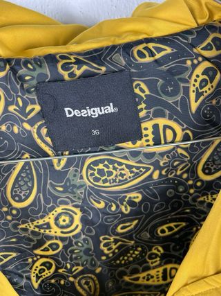 Giacca Desigual Donna Gialla Taglia S
