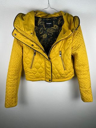 Giacca Desigual Donna Gialla Taglia S