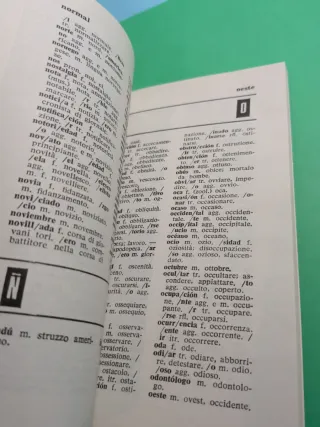 Diccionario español italiano Sopena