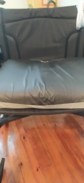 Silla de ruedas de aluminio talla XXL muy grande