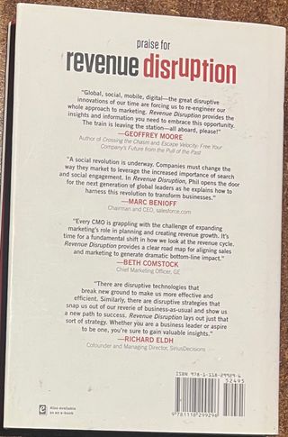 Book Revenue Disruption hardcover english