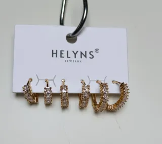 Set 6 orecchini Xing he Jewelry