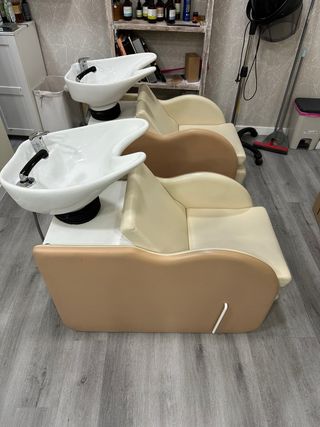 Lavacabezas reclinable peluquería
