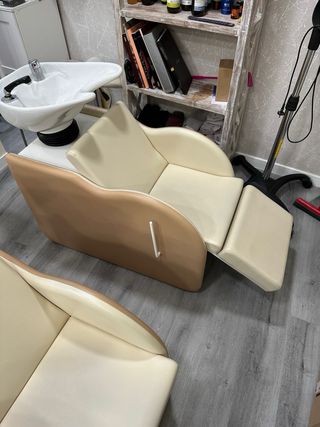 Lavacabezas reclinable peluquería