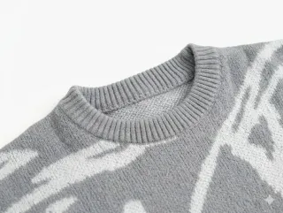 Jersey Manifity Geométrico Gris Talla S