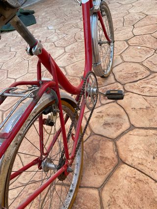 Bicicleta BH Clásica Vintage Roja Paseo