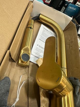 SCHÜTTE 79770 London - Grifo de cocina con alcachofa