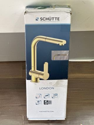 SCHÜTTE 79770 London - Grifo de cocina con alcachofa