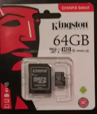 Tarjeta SD Kingston 64GB
