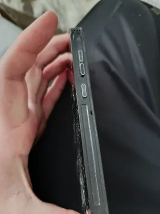 Móvil Roto Batería OK Negro