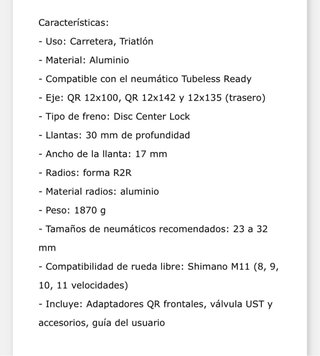 Ruedas Mavic Cosmic Elite UST
