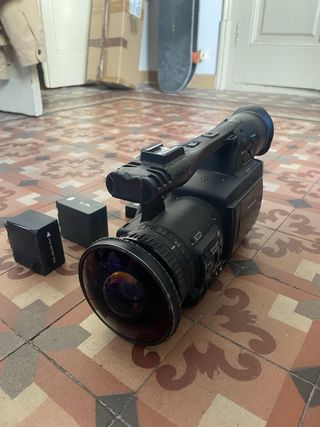 Panasonic HPX170 + Fisheye Opteka + 2 Tarjetas 16G