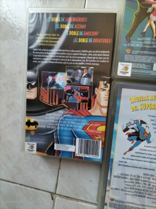 Lote 7 Cintas VHS Superman (Español)