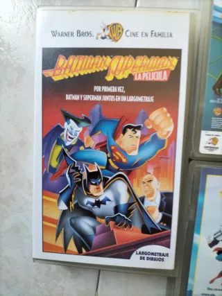 Lote 7 Cintas VHS Superman (Español)