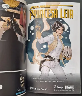 Cómic Star Wars - (Kanan, Lando, Princesa Leia)