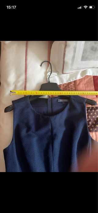 Vestido Azul Tommy Hilfiger Mujer