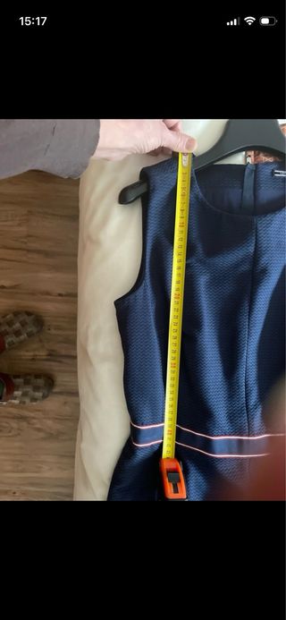 Vestido Azul Tommy Hilfiger Mujer