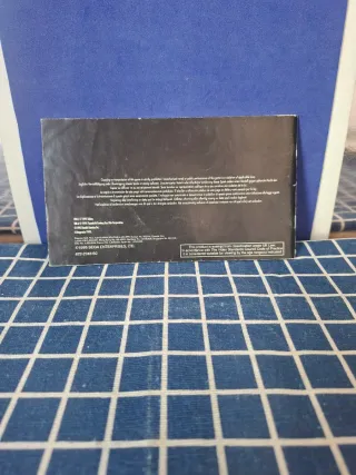 MEGADRIVE ORIGINAL MANUAL POWER RANGERS OFICIAL