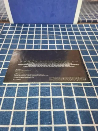 MEGADRIVE ORIGINAL MANUAL POWER RANGERS OFICIAL