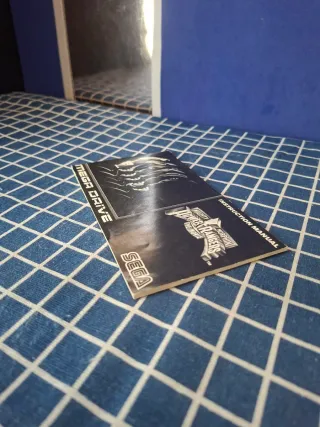 MEGADRIVE ORIGINAL MANUAL POWER RANGERS OFICIAL