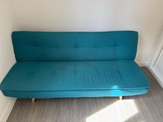 Sofá Cama 3 Plazas Dakota Azul