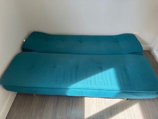 Sofá Cama 3 Plazas Dakota Azul