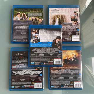 Twilight Saga Blu-Ray (5 pezzi)