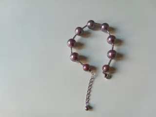 Pulsera Plata d ley y perlas mallorquinas ORQUÍDEA