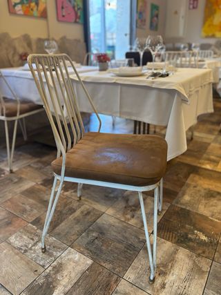 Sillas hostelería metal