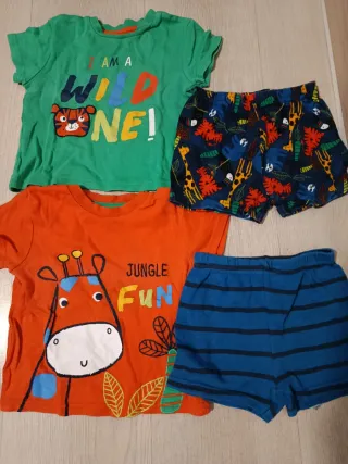Lote 2 Pijamas Niños Jungle